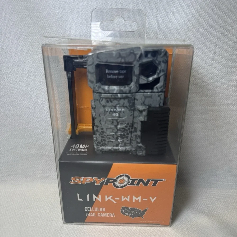 Spypoint LINK-WM-V Cellular Trail Camera 8 MP Full HD App Controlled Hunting